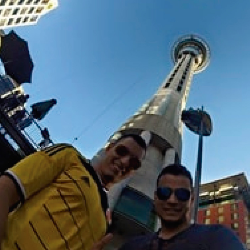 David y jeison en Auckland