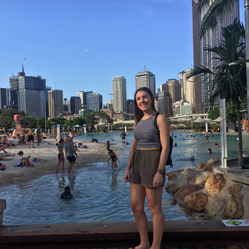 Natalia Martinez en Australia